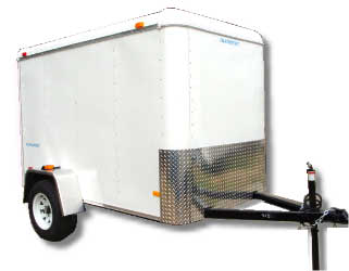 ENCLOSED TRAILER 4x 6